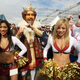 The now-deposed Burger King, seen with his retinue of decadent loyalists in 2008.